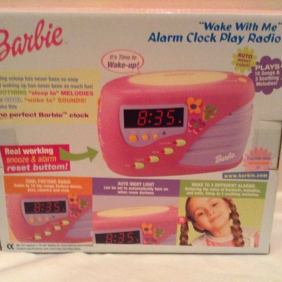 Barbie Other Barbie Wake With Me Alarm Clock Play Radio 200 Poshmark
